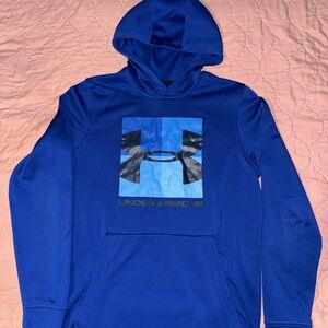 Under Armour Men's Royal Blue Hoodie